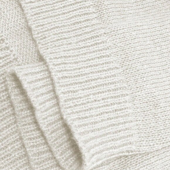 Apricot Casual Women's Plus Size Floral Stand Collar Sweater - Picture 7 of 7